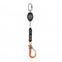 ENROULEUR A SANGLE HORIZONTALE-VERTICAL,TESTE 140KG 2M AVEC ABSORBEUR