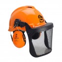 CASQUE FORESTIER H31 VISIERE GRILLAGEE