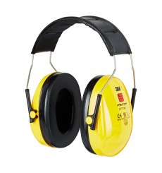CASQUE ANTIBRUIT OPTIME I JAUNE - SERRE TETE SNR 27 HS51001