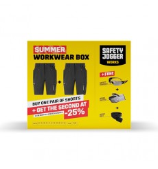 BOX 2 BERMUDAS DENEB STRECHT + LUNETTES + GANTS + CEINTURE