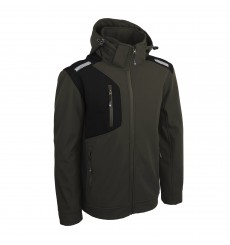 VESTE SOFTSHELL VINTER NOIR
