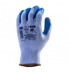 Gants EUROSTRONG SG800L J10 PE bleu end. latex bleu