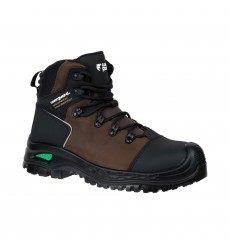 CHAUSSURE HAUTE X-CLAW ROBUST S3S WPA CUIR MARRON