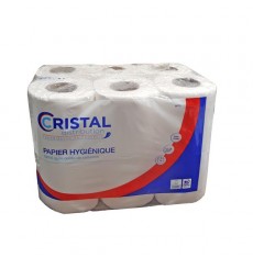 PAPIER TOILETTE BLANC petit rouleau (colis de 96 rlx)