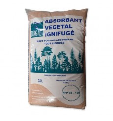 ABSORBANT VEGETAL IGNIFUGE SAC DE 40L