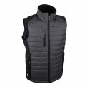 GILET SOFTSHELL POLYAMIDE RIPSTOP GRIS