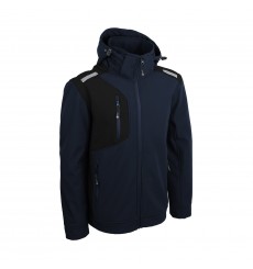 VESTE SOFTSHELL VINTAM 300G/M² BLEU MARINE