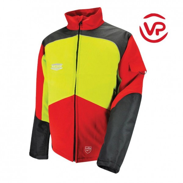 VESTE COMFY ROUGE CLASSE1 TYPE B