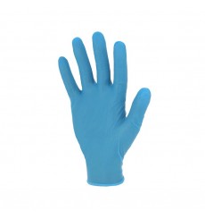 BOITE DE 100 GANT NITRIL BLEU 