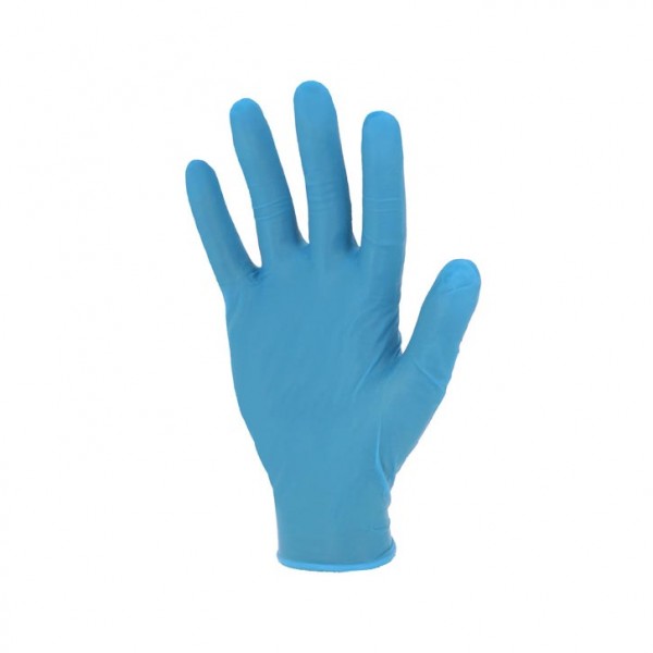 BOITE DE 100 GANT NITRIL BLEU 