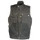 GILET CRAFT WORKER gris/noir