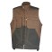 GILET CRAFT WORKER marron/noir