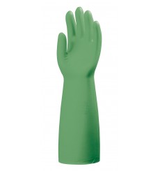 GANTS NITRILE 45 CM VERT