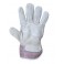 GANTS DOCKER CROUTE GRIS/TOILE BAYACERE