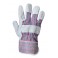 GANTS DOCKER CROUTE GRIS/TOILE BAYACERE