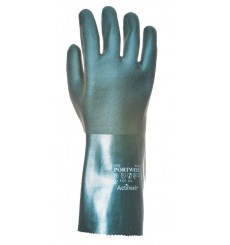 GANTS PVC VERT DOUBLE TREMPAGE XL 10.5