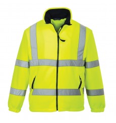 BLOUSON POLAIRE HI VIZ DOUBLE FILET