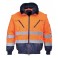 BLOUSON PILOTE HV 3 EN 1 DEPERLANT