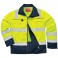 BLOUSON MULTIRISQUES HAUTE VISIBILITE JAUNE/MARINE