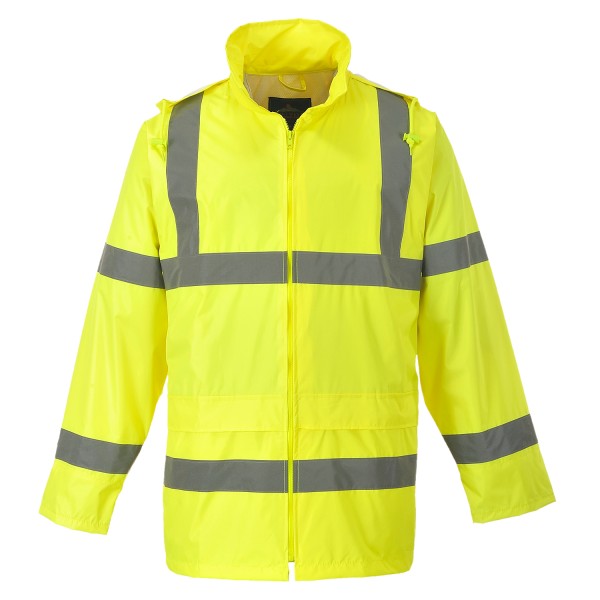 Veste de pluie haute hotsell visibilité