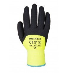 Gants de travail mécanicien fluo hiver, EN 420, EN 388, T.9 à T.11