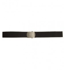 CEINTURE NOIRE BOUCLE METAL