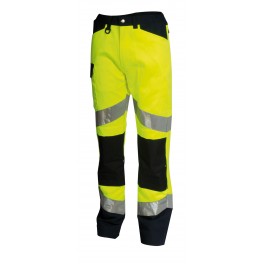 EKIPRO Pantalon de travail haute visibilit FLUO TECH Cepovett