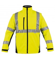 BLOUSON SOFTSHELL HV MANCHES AMOVIBLES 300G