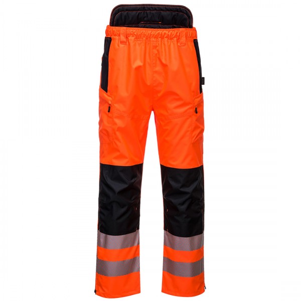 Pantalon pluie imperméable respirant haute visiblite extrême PW342