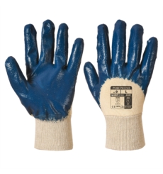 Ecd germany 120 paires de gants de travail en pu - taille 11-xxl - couleur  noir - élastique - protection usages multiples - pour mécanicien  constructeurs travail de jardin bricolage activités montage 291004092 -  Conforama