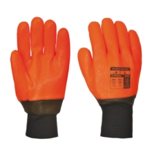 GANTS HAUTE VISIBILITE ETANCHE PVC