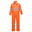 Combinaison de pluie haute visibilité S495 orange fluo