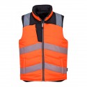 BODYWARMER REVERSIBLE HAUTE VISIBILITE