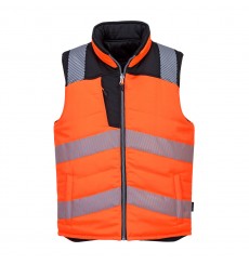 BODYWARMER REVERSIBLE HAUTE VISIBILITE