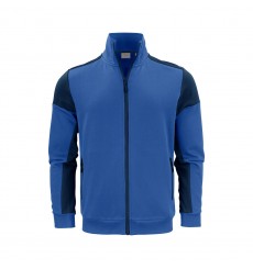 Blouson Homme Doublee Polaire Hiver Chaude Travail Extérieur avec Capuche -  Bleu fonce