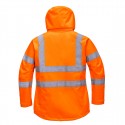 PARKA PLUIE RESPIRANTE HV FEMME CLASSE 3