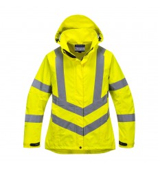 PARKA PLUIE RESPIRANTE HV FEMME CLASSE 3