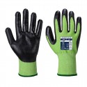 Gants anti-coupures GREEN CUT 5 MOUSSE NITRILE 