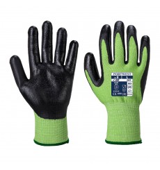 Gants anti-coupures GREEN CUT 5 MOUSSE NITRILE