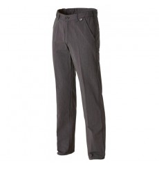 Pantalon COOKSPIRIT coupe à plis pointillés noir et blanc