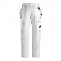 PANTALON DE PEINTRE BLANC