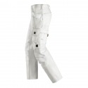 PANTALON DE PEINTRE BLANC