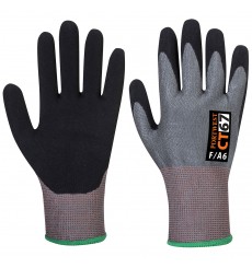 GANTS ANTI COUPURE CT67 NIVEAU F GRIS NOIR