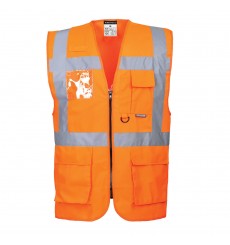 GILET HV MULTIPOCHES