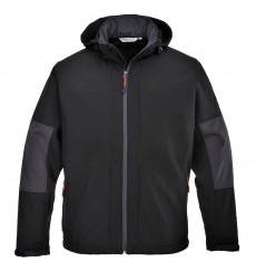 VESTE SOFTSHELL CAPUCHE 3 COUCHES