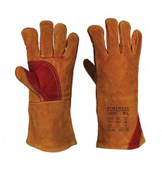 GANTS SOUDEUR RENFORCES BRUN XL 10.5