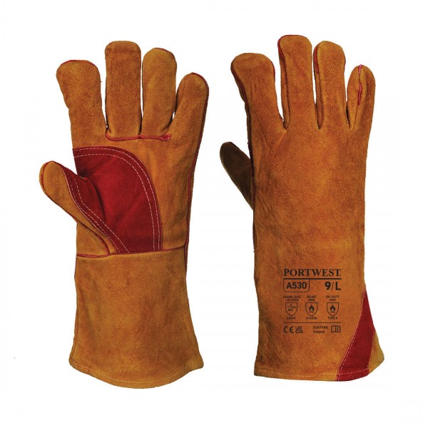 GANTS SOUDEUR RENFORCES BRUN XL 10.5 GANTS SOUDEUR RENFORCES BRUN XL 10.5