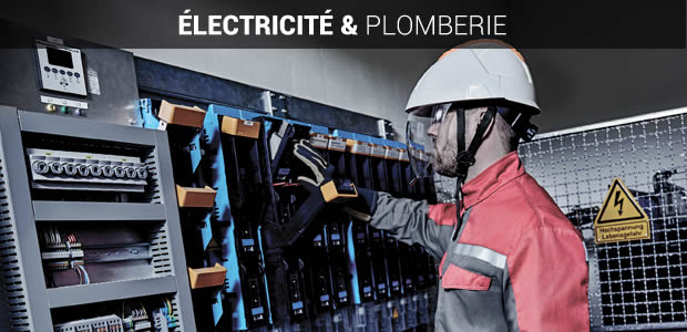 Tenue de travail pour plombier et électriciens